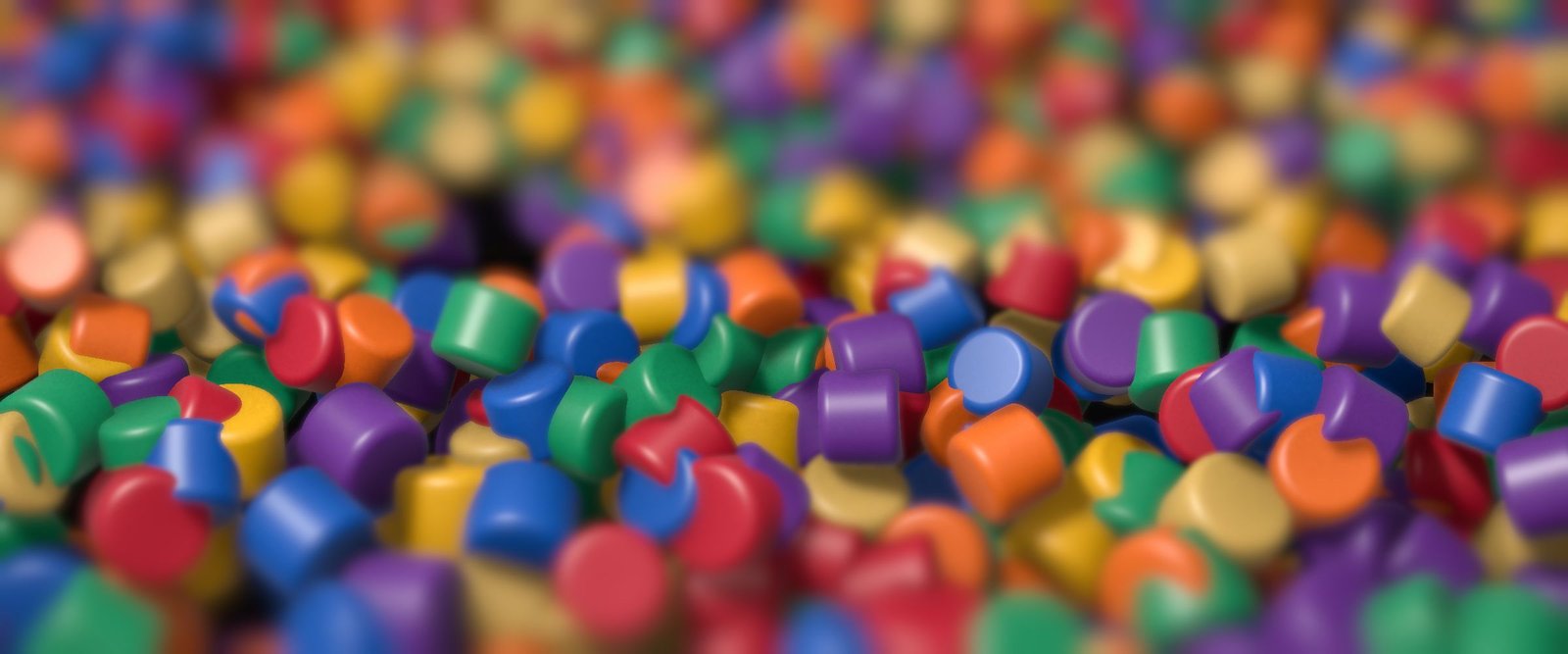 Colourful masterbatch pellets